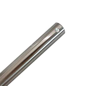 48 in. Brushed Nickel Extension Downrod for 14 ft. Ceilings