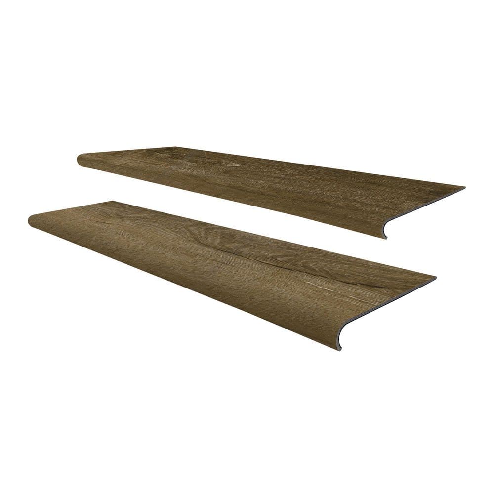 YELLOWTAIL LEAF Vinyl Stair Tread Molding-Exact Match for Vinyl Floors, 2 Pieces, 6 mm. T x 48 in. L x 12.2 in. W price history on PriceWatchPro