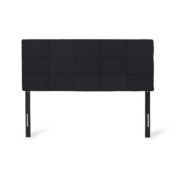 Noble House Marlene Black Queen Headboard