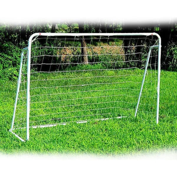 8 ft. x 5 ft. Soccer Goal Training Set with Net Buckles Ground Nail Football Sports