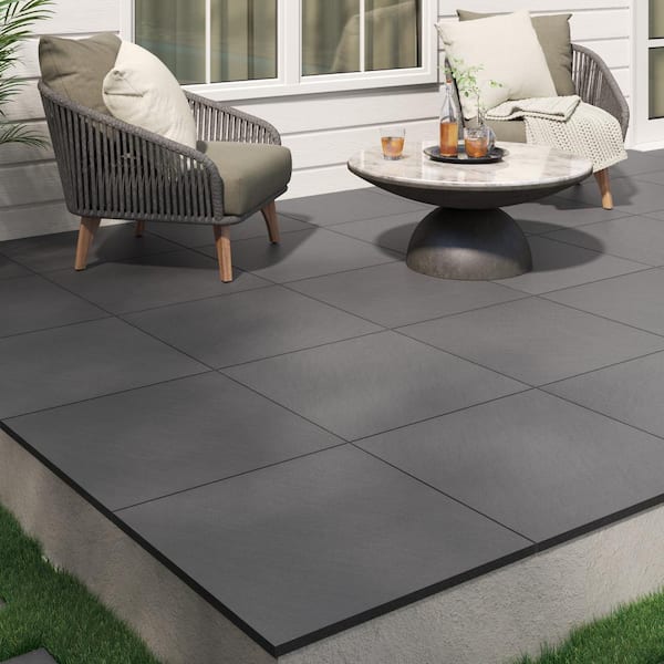 MSI Tru Blue Stone 2 cm x 24 in. x 24 in. Matte Porcelain Paver Tile (8 sq. ft./Case)