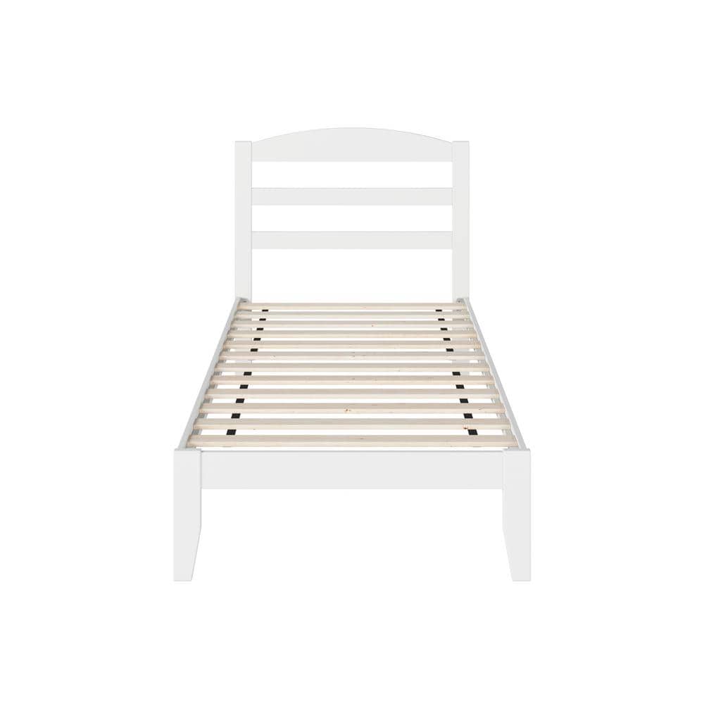 Warren Mission-Style Twin Platform Bed with Wood Frame