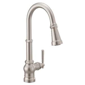 Paterson Single-Handle Pull-Down Sprayer Kitchen Faucet with Reflex and PowerBoost in Spot Resist Stainless