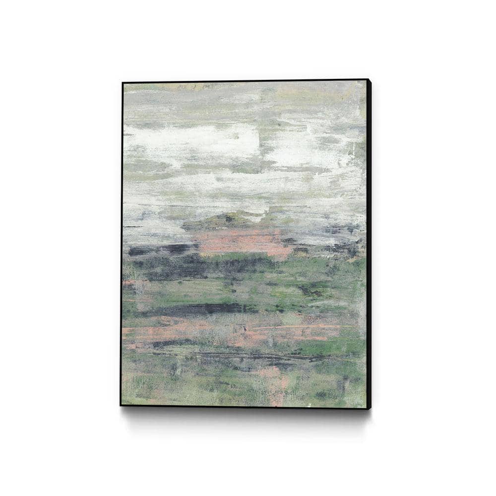 30 in. x 40 in. Paynes Blush II by Jennifer Goldberger Framed Wall Art