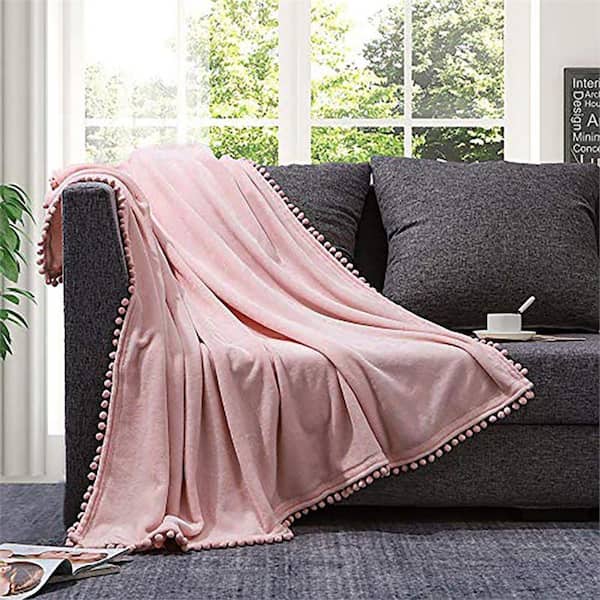 Premium Photo  Cozy winter morning at home Warm and inviting atmosphere  Knitted blanket and pillow on the sofa