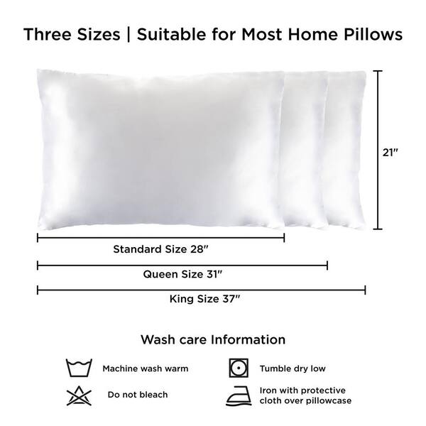 queen pillowcases dimensions