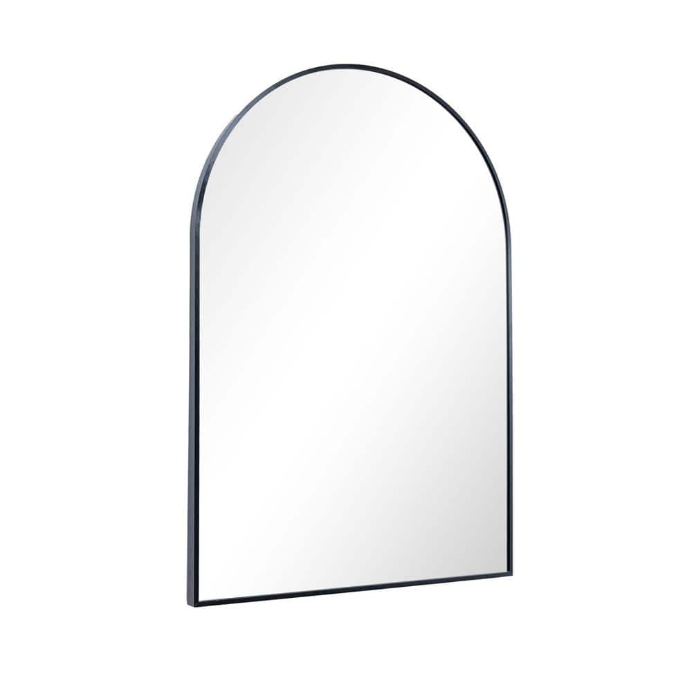 Seafuloy 24 in. W x 36 in. H Silver Wall Mirror Bathroom Vanity Mirror