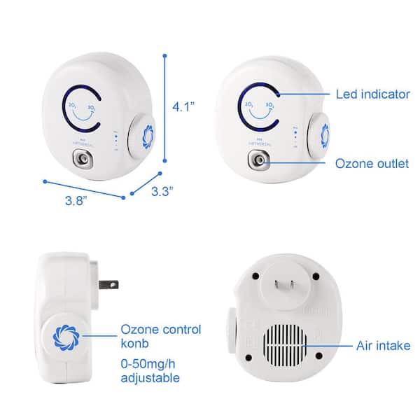 Mini Plug-in Ozone Generator Air Purifier