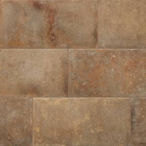 Mesa Sand Brown 12 in. x 24 in. Matte Porcelain Floor and Wall Tile Sample (1.94 sq. ft./Piece)