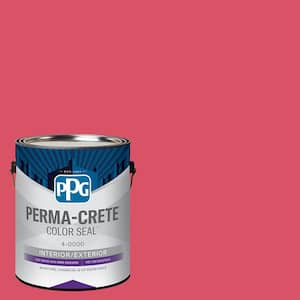 Color Seal 1 gal. PPG1185-6 Cranberry Splash Satin Interior/Exterior Concrete Stain