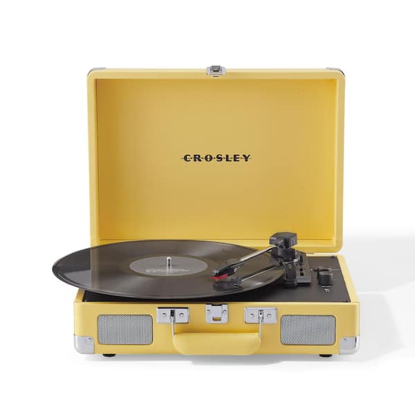 Crosley Cruiser Plus Record Player in Lemon Yellow CR8005F