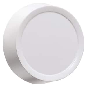 Dimmer Knob Wall Plate, White