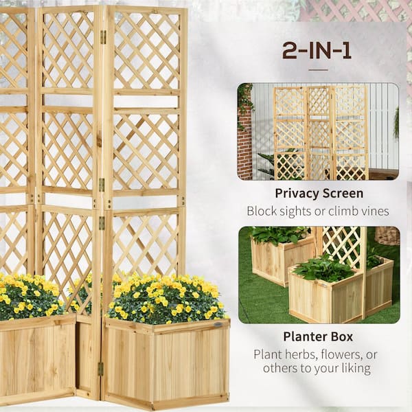 Custom Made Size Outdoor Privacy Screen, Leaves and Tree Outdoor