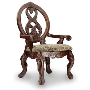 Tuscany II Brown Traditional Style Arm Chair