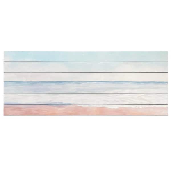 Unbranded "Abstract Ocean" by Gallery 57 Unframed Giclee Nature Art Print 19 in. x 45 in.