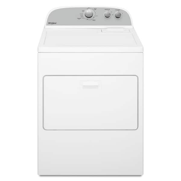 Whirlpool 7.0 cu. ft. vented Front Load Electric Dryer in White with AutoDry Drying System