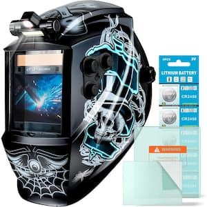 Large View Auto-Darkening Welding Helmet with True Color