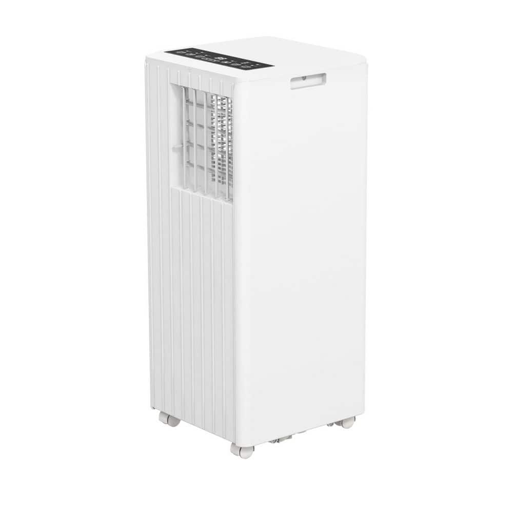 8000 BTU Portable Air Conditioner Cools 350 Sq. Ft with Cooling, Fun, Dehumidifier, Remote Control, Sleep Modes in White price history on PriceWatchPro