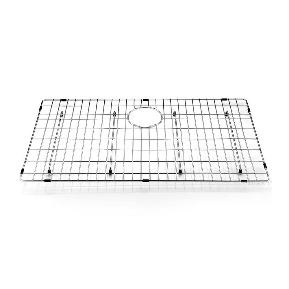 28" x 17" Stainless Steel Sink Grid with Rubber Feet