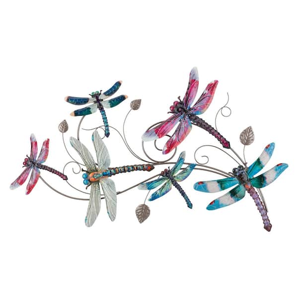 Regal Art & Gift Luster Dragonfly Collage Wall Decor - LG 13316 - The Home  Depot