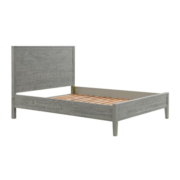 Alaterre Furniture Arden Bedroom Set, King, Driftwood Gray