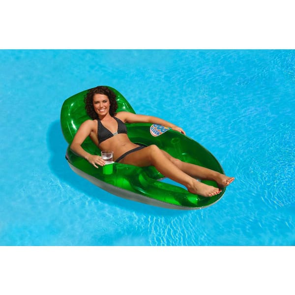 Green Water Pop Deluxe Swimming Pool Float Lounge