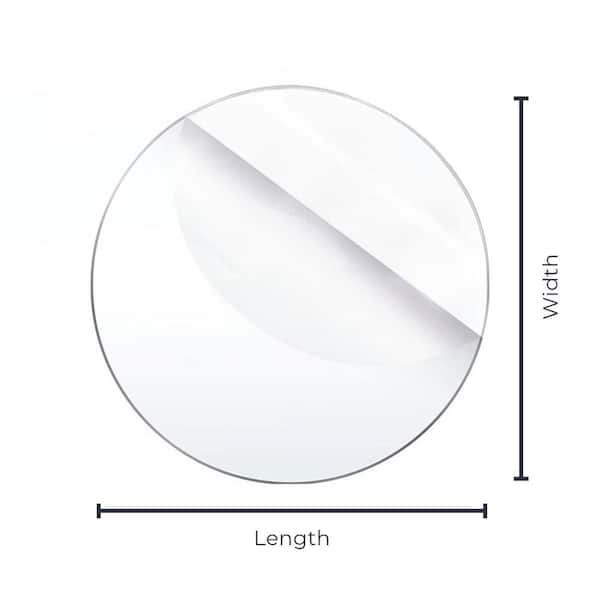 Acrylic Disc / Plexiglass Circle - Transparent / Clear - 1-1/4 Diameter  (Pack of 25)