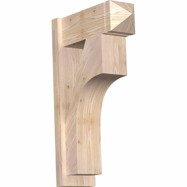 Ekena Millwork 8 in. x 32 in. x 20 in. Westlake Arts and Crafts Smooth Douglas Fir Outlooker