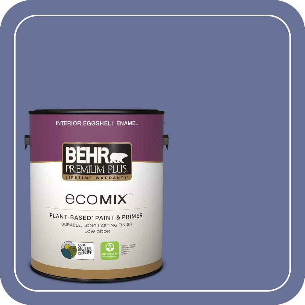 1 gal. #620D-6 Royal Intrigue Eggshell Enamel EcoMix Plant-Based Interior Paint & Primer price history on PriceWatchPro