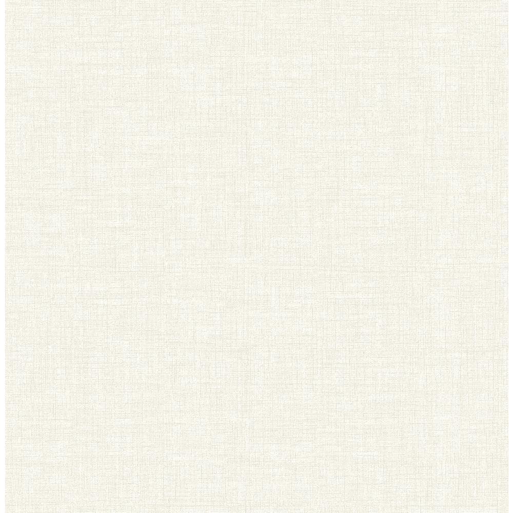 Wallis Off-White Faux Linen Vinyl Wallpaper Roll