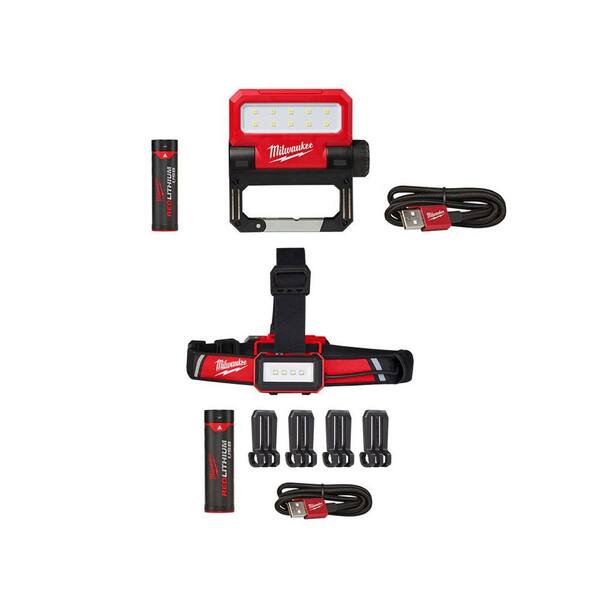 Milwaukee 2115-21 USB Rechargeable Low-Profile Headlamp for sale online 