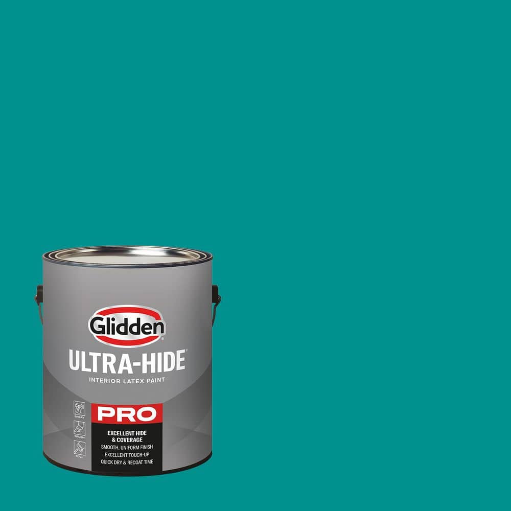 1 gal. PPG17-32 Teal We Meet Again Eggshell Interior Paint price history on PriceWatchPro