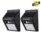 Outdoor Solar Lights with Motion Sensor - 20 LED 150 Lumens Bright Wall Spotlight for Gardens Porches Patios (2 Pack)