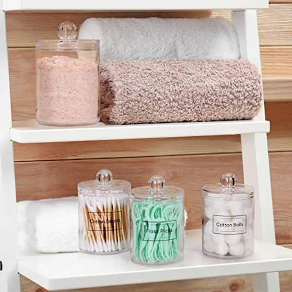 Bathroom Under Sink Cabinet Organizer. Perfect for QTips, Rounds