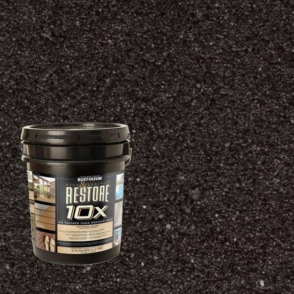 Rust-Oleum Restore 4-gal. Black Deck and Concrete 10X Resurfacer