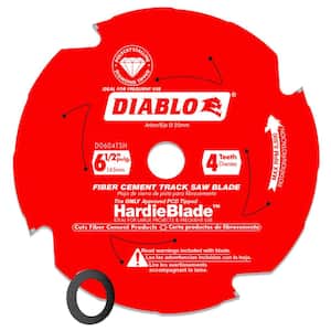 6-1/2 in 4-Tooth JamesHardie and Fiber Cement Track Saw Blade