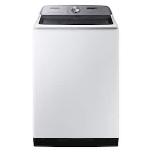 5.5 cu.ft. Extra-Large Capacity Smart Top Load Washer with Super Speed in White