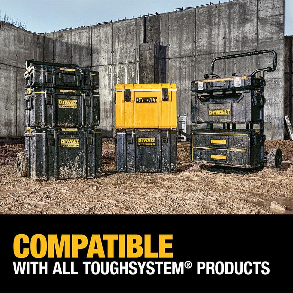 DeWalt ToughSystem 2.0 Extra Large Yellow and Black Toolbox