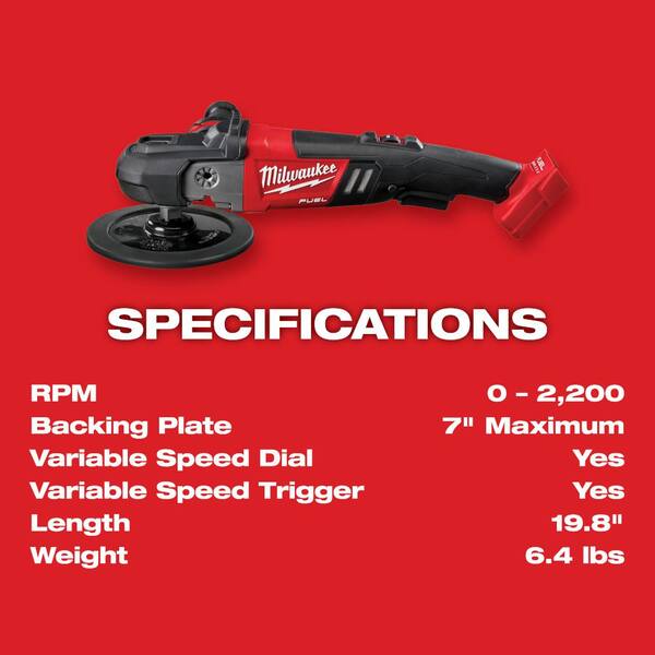 Milwaukee M18 FUEL 18V Lithium-Ion Brushless Cordless 7 in
