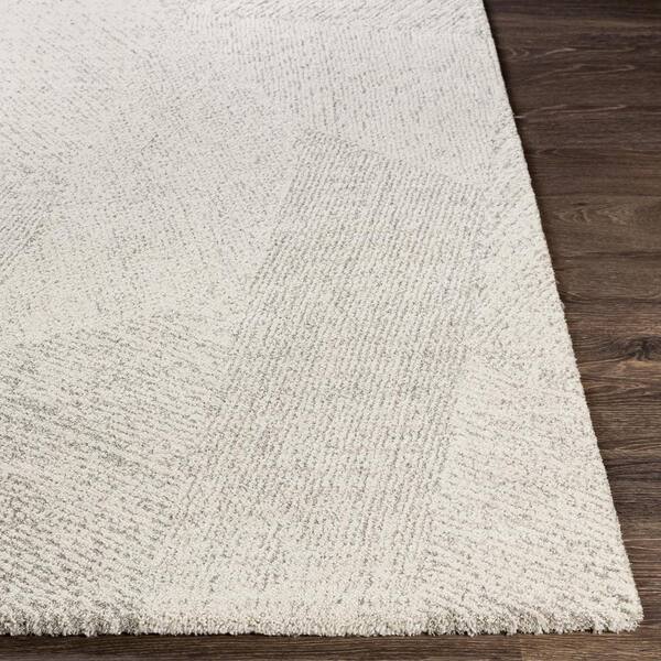 Iyla Cream Geometric 4 ft. x 6 ft. Indoor Area Rug