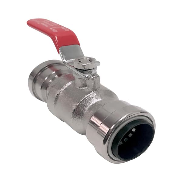 ProLine Series 3/4 in. PF x PF Stainless Steel Push-to-Connect Ball Valve