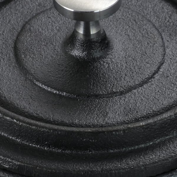 Valor 9 oz. Pre-Seasoned Mini Cast Iron Oval Casserole Dish - 12/Case