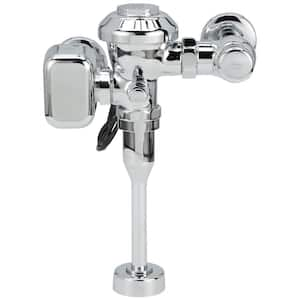 AquaVantage Exposed Hardwired In-Wall Sensor Diaphragm Flush Valve in Chrome