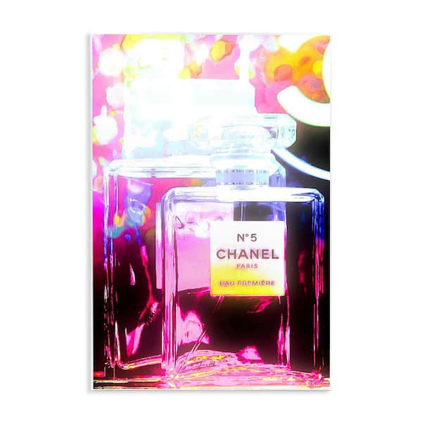 Stupell Industries Pretty In Pink Perfume by Graffi*tee Studios Unframed Abstract Graphic Art Print 15 in. x 10 in.