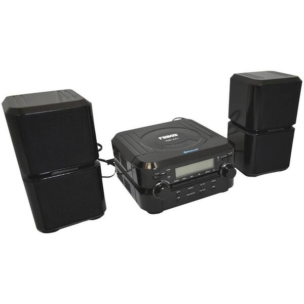 naxa digital cd microsystem with bluetooth