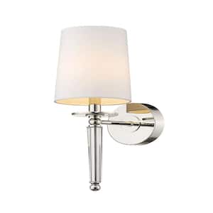5.5 in. Polished Nickel Sconce