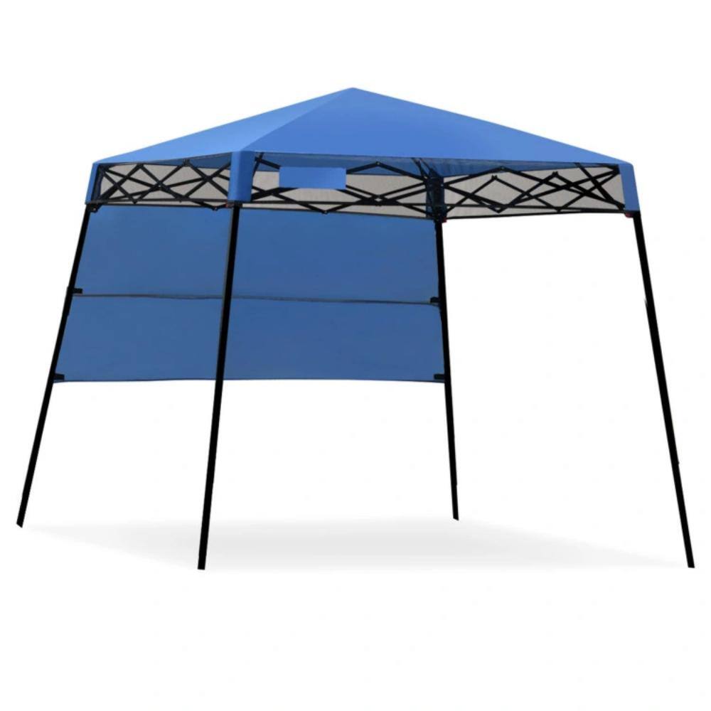 6 ft. x 6 ft. Blue Slant Leg Pop-Up Canopy with Carry Bag and 4-Stakes price history on PriceWatchPro