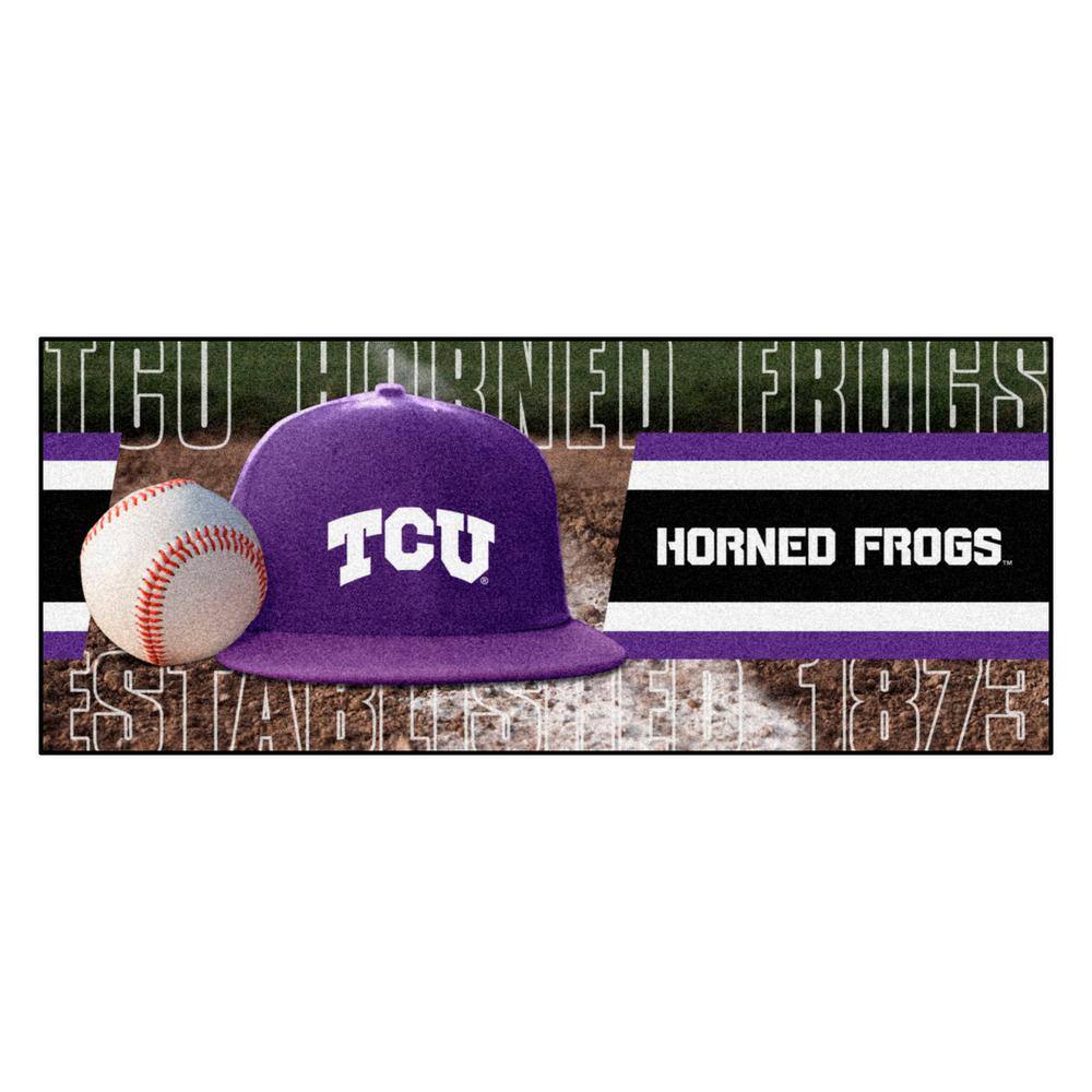 Game Worn TCU Texas Christian Horned Frogs Baseball Jersey Nike