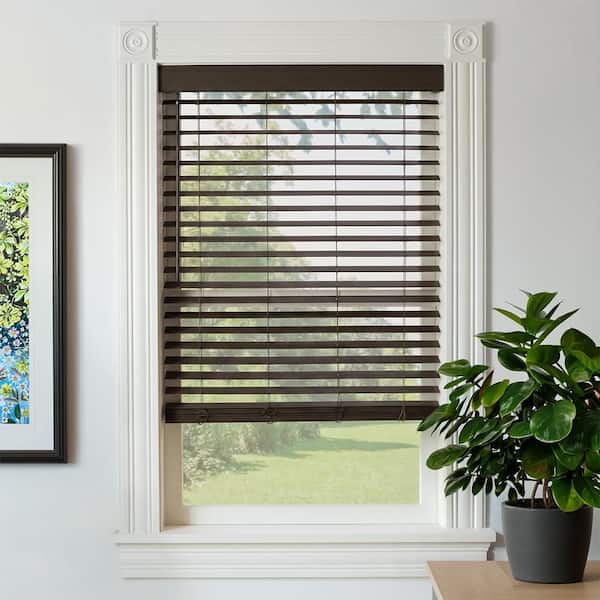 2 1/2 in. Premium Faux Wood Blinds