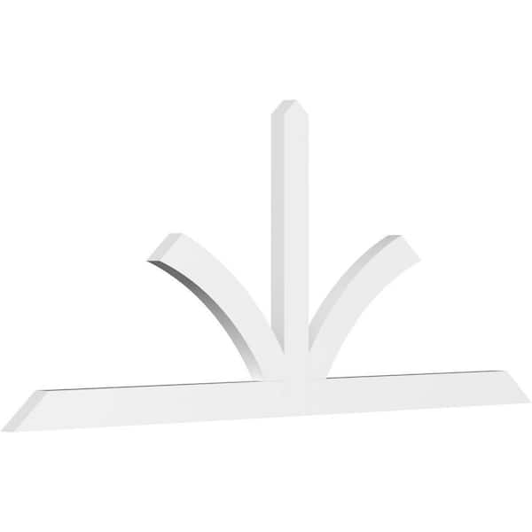 Ekena Millwork Richland 84 in. W x 35 in. H x 2 in. D Signature Polyurethane Bracket